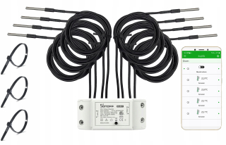 Smart home senzor - Teplotný senzor Sonoff BASIC R2, WiFi konektivita