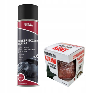 Spray + kunagone proti myšiam myší