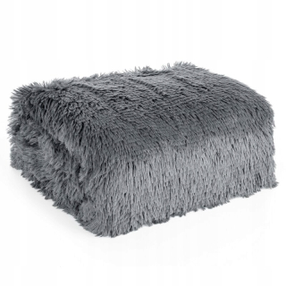 Prikrývka - SARA HOME deka polyester 200 cm x 220 cm béžová, čierna, odtiene modrej, odtiene sivej, odtiene zelenej