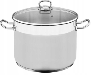 Hrniec, kastrol - SSW Big Steel Pot Indukčné 17 L 30 cm Big