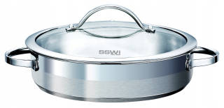 Panvica - SSW remenice Pán 24cm slúžiť 2.7l + kryt