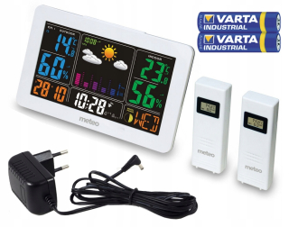 Hodiny - METEO WEATHER STATION SP77 POGODYNKA S 2 SENZORMI