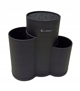 Elitehoff nôž stojan 22 cm čierny plast
