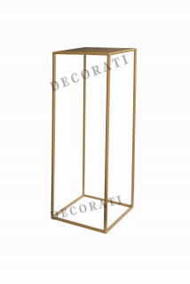Stojan na kvety - Stojan záhonu Met na kvetiny H40 cm Golden Loft