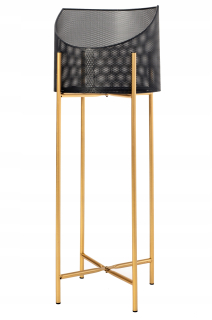 Stojan na kvety - Rack apríla pod hrnce Golden Glamour veľký kvet
