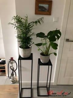 Stojan na kvety - Univerzálny stojan Loft 90 - záhonu kovovým
