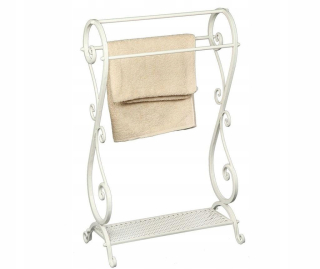Vešiak - STUJAK_WIESZAK NA TOWELS_ANTICKE_WHITE ROMANTOM