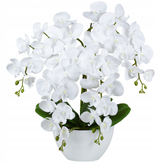 Umelé orchideové umelé silikónové kvety