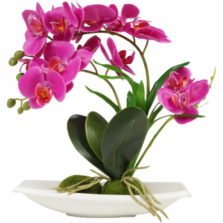 Orchid Umelé orchidey umelé kvetiny 1F
