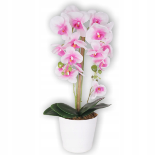 Orchid Umelé orchidey umelé kvetiny 4R