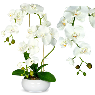 Orchid Umelé orchidey umelé kvetiny B007