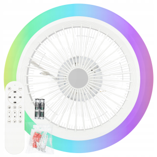 Bytový ventilátor - Xtech 1908 biely stropný ventilátor