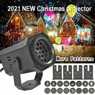 Laserový projektor Vianočný - Slávnostný LASER LED projektor EÚ
