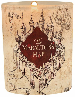 Sviečka Harry Potter mapa Huncwotów