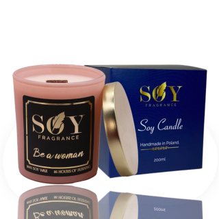 Sviňová sviečka Buďte žena, La Vie est Belle Soyfragrance 1 ks.