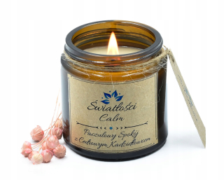 Sviečka sójová vôňa Ekologický darček
