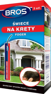 Sviečky pre krhovú hmlu 3 ks.
