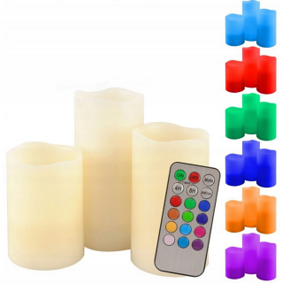 LED sviečka Martom 3 PCS.