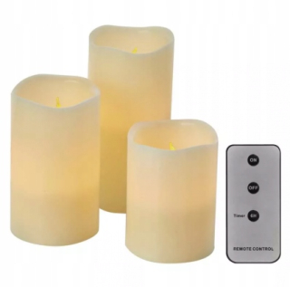 LED sviečka bez zápachu