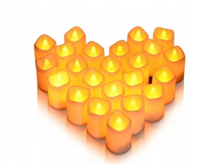 Sviečka LED chýba vôňa sviečky LED 20 ks.