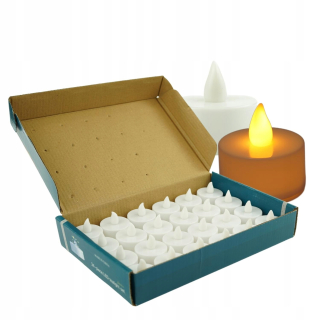 LED Tealight Candles 24 kusov