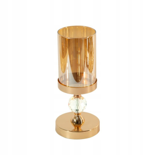 Svietník na stôl - Eurofirana Candelab Candlestick 28 cm 1 sviečky