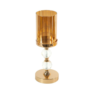 Svietník na stôl - Eurofirana Candelab Candlestick 34 cm 1 sviečky