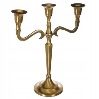 Svietník na stôl - Candelabon Candlestick Atmosféra 26 cm 3 sviečky