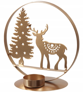 Svietník na stôl - Tealightty Glamour Candle Department 16 cm 1 sviečky