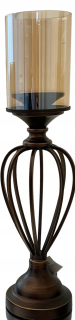 Svietník na stôl - Stupka-domáca sviečka 49 cm 1 sviečky