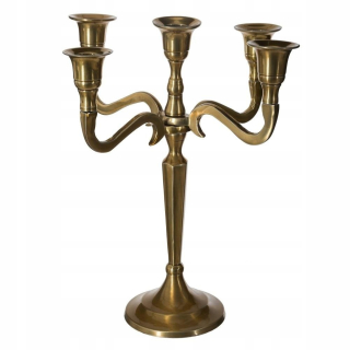 Svietník na stôl - Candelabon Candlestick Atmosféra 27 cm 5 sviečok