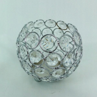 Svietník na stôl - Tealightty Glamour Candlestick 9,5 cm 1 sviečky