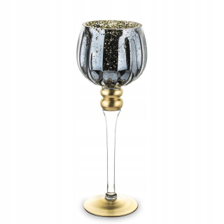 Svietník na stôl - Držiak sviečok na dekorácii Tealight Style Decor 35 cm 1 sviečky