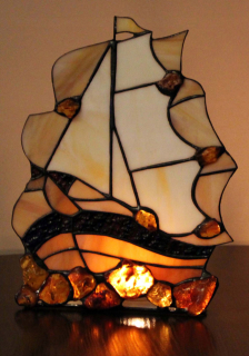 Svietník na stôl - Tiffany Tiffans Tiffans Candlestick