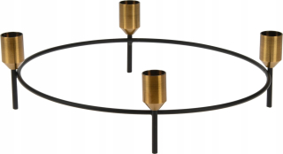 Svietník na stôl - Sviečka Candlestick Home Styling Collection 8 cm 4 sviečky