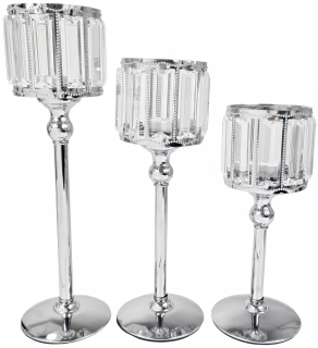 Lampáš, svietník - Svietnik sada svietnikov GLAMOUR LAMPION