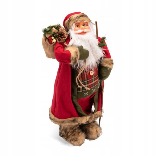Vianočná postavička, dekorácia - Santa Claus darček vianočné dekorácie 70cm