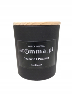 Scéna sójová sójová mudrca a pačuli aromma
