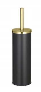 WC kefa - WC instilo Brush Black Metal+Golden