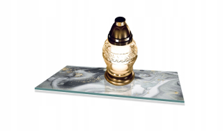Stojan Glass pod sviečky s 52x30 vzorca