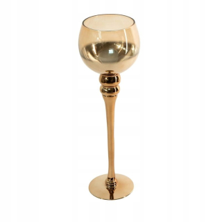 Svietník na stôl - Eurofirana Candelab Candlestick 40 cm 1 sviečky