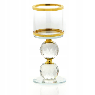 Svietník na stôl - Candlestick Candelaba Messa Home 17 cm 1 sviečky