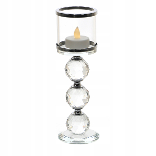 Svietník na stôl - Candlestick Candelaba Messa Home 22 cm 1 sviečky