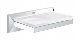 Mydelnička - Grohe Allure brilantné mydlové sklo