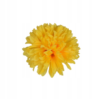 Umelé chrysantémové kvetinové hlavy 15 cm 12 ks.