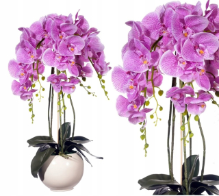 Umelé silikónové orchidey. Umelá orchidea