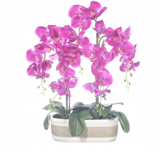 Umelé orchidey umelé silikónové orchidey