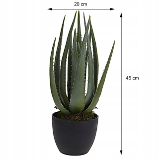 Umelá aloe v hrniec 45 cm New