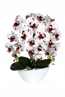 Umelá orchidea orchidea silikónová kvetina