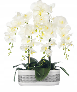 Umelé silikónové orchidea